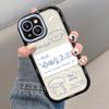 Applicable To Xiaomi 13 Mobile Phone Case 12s/11pro Transparent Soft Shell Redmi K50 Text Troubles Are Gone Note11