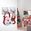 Adhesive Hooks Heavy Duty Stick on Wall Towel Hooks Waterproof Stainless Steel Adhesive Door Hook