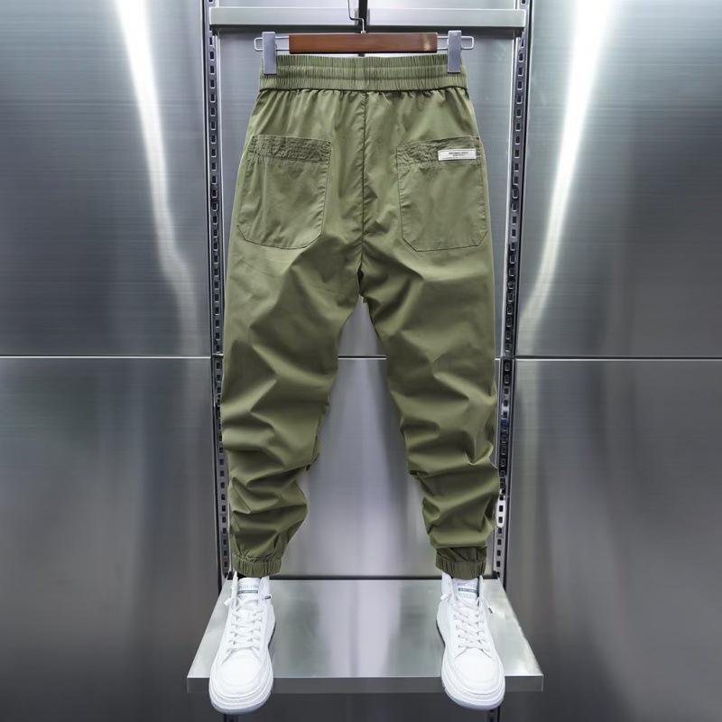 2023 Men's Trendy Cropped Pants: Casual Spring & Autumn Sports Style