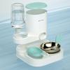 Separate Design 2 in 1 Cat Food Dispenser Large Capacity Automatic Cat Water Feeder  Home