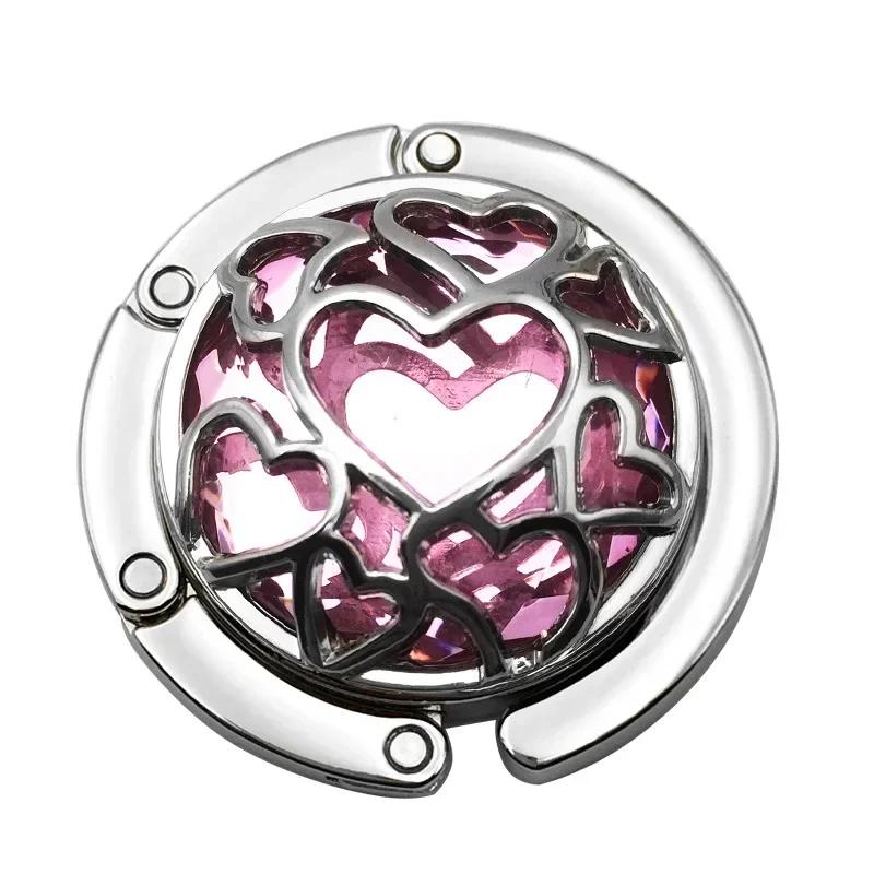 Multi Style Bag Holder Handbag Hanger Folding Hooks Portable Key Ring Rack Table Hook Hardware Travel Outdoor Storage Hanger