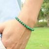 AAAAA Natural Malachite Bracelet Women Jewelry Natural Stone Stretch Couple Bracelet For Men Malachite Gem Beads Bracelets