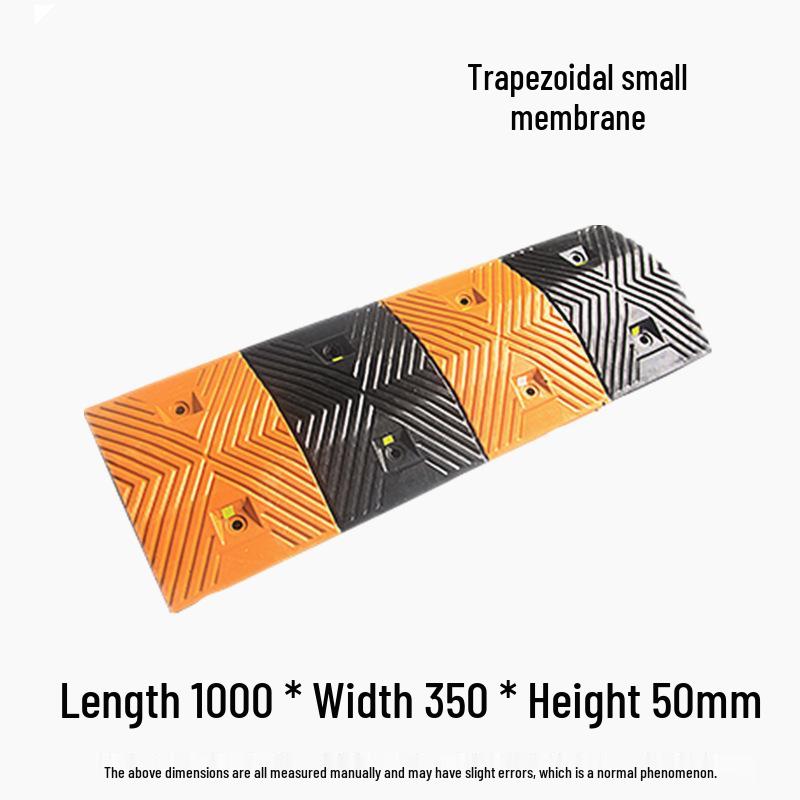 High Load Capacity Rubber Speed Bump for Car & Road Safety