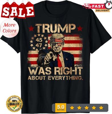 Koszulka Trump Miał Rację we Wszystkim