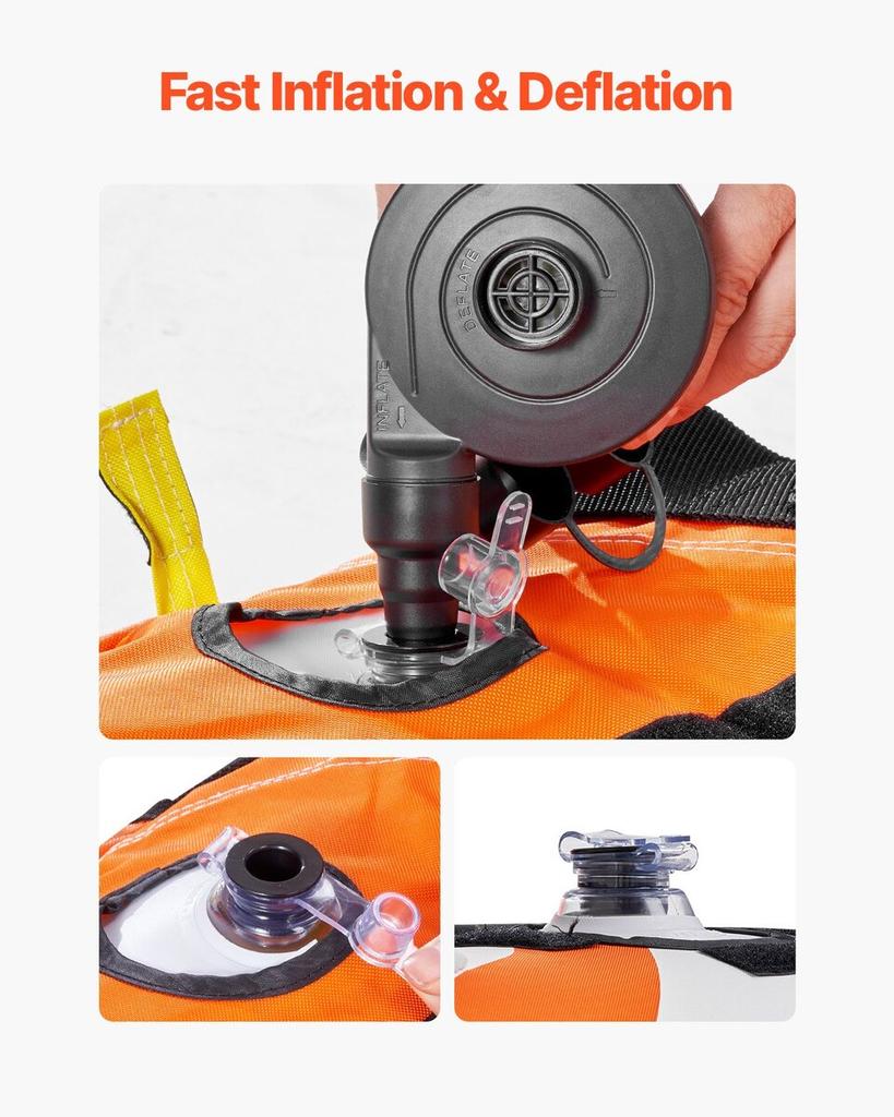 Towable Tube for Boating 1-4 Riders Inflatable Boat Tubes and Towables