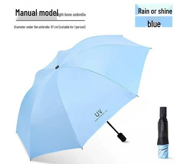 Extra Large Unisex Sunshade & UV Protection Folding Umbrella - Rain or Shine