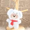 1Pcs Trendy Keychain Bear And Friends In The Forest Series Pendant Vinyl Face Bear Doll Plush Toy Kids Gift