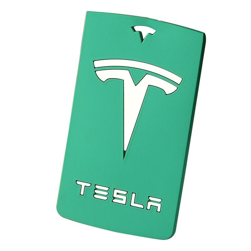 DHKOR1 For Tesla Model 3/y Car Key Card Holder Durable Silicone Protection Case Full Cover Wear Resistant Dust Proof Auto Accessories