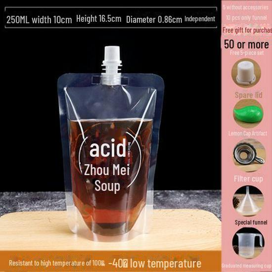 Portable Music Festival Water Bag - Food Grade, Disposable, Essential for Concerts