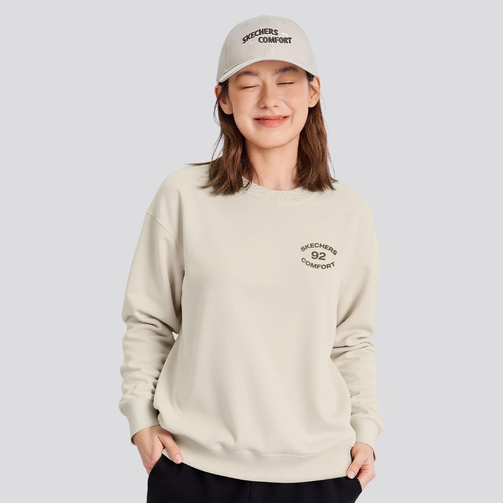 Skechers Outdoor Technology Warm Comfortable Soft Casual Knit Pullover Long Sleeve Sweatshirt Unisex Sweatshirt L325U025