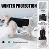Winter Dog Coat Warm Padded Jacket Reflective Stripe Pet Clothes Large Dogs