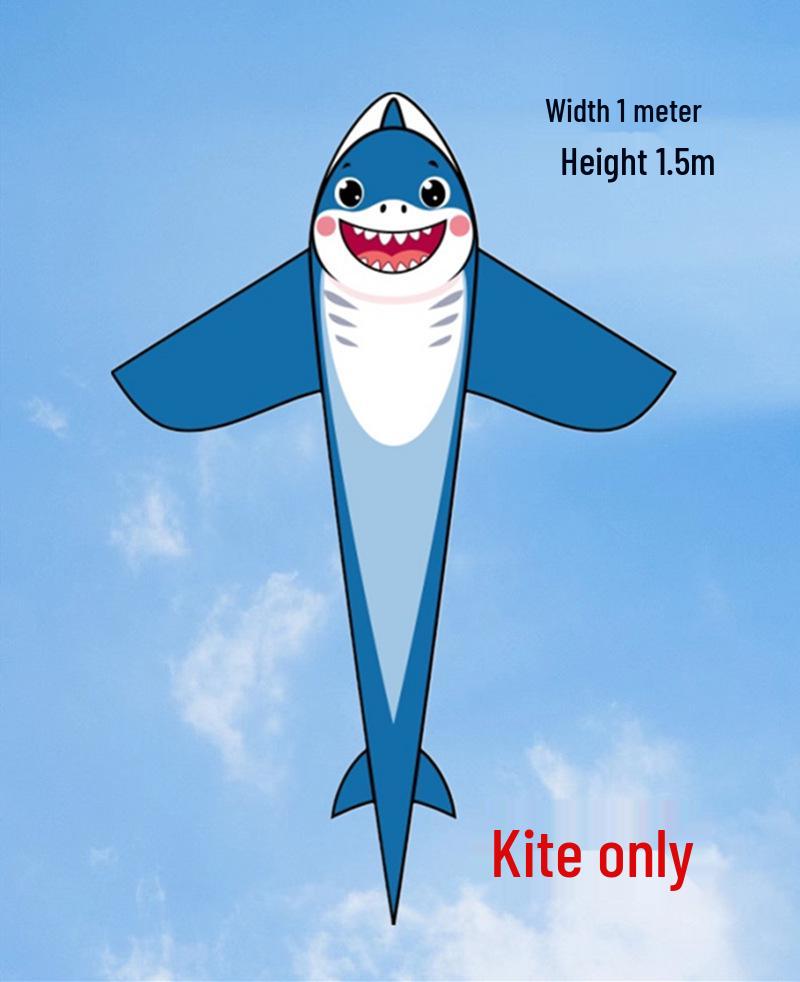 New Dolphin and Shark Simulation Kite - Easy to Fly in Light Breeze