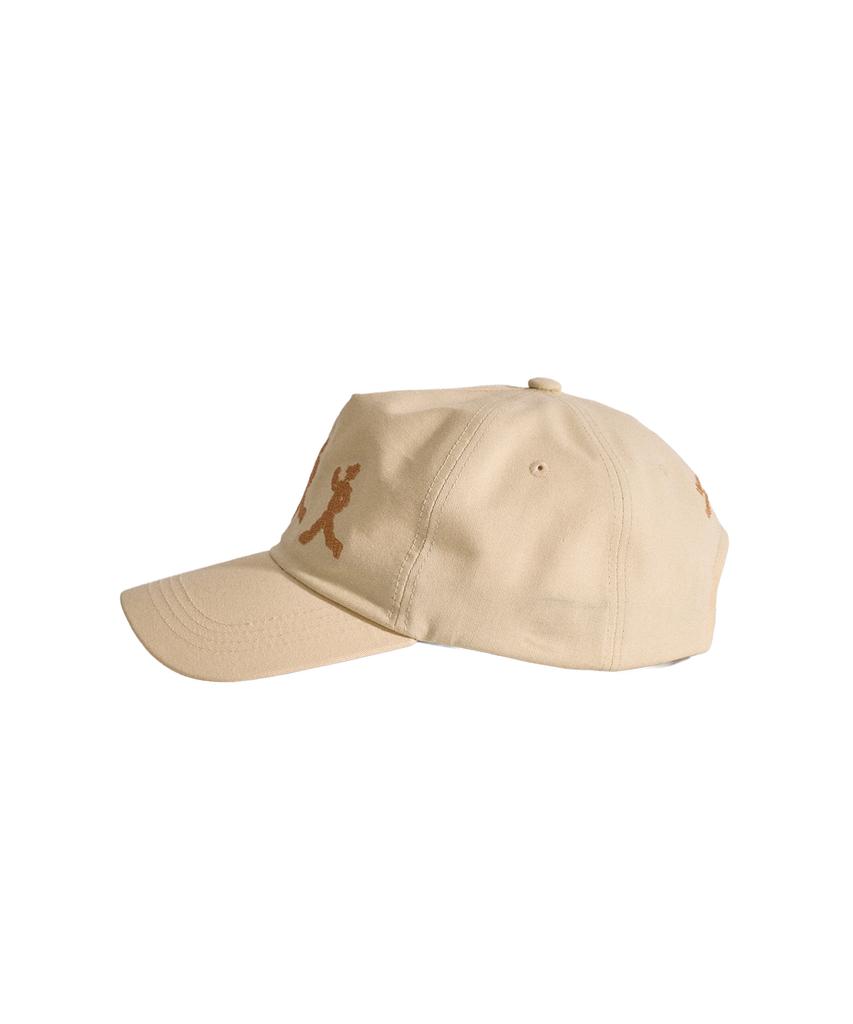 Chologseutyudio Three People Ball Cap (Butter Yellow)