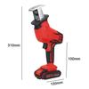 Akku-Lithium-Akku-Säbelsäge, 88 V, tragbare elektrische Säge, wiederaufladbares Werkzeug, Holz-/Metallschneidesäge, Säbelsäge