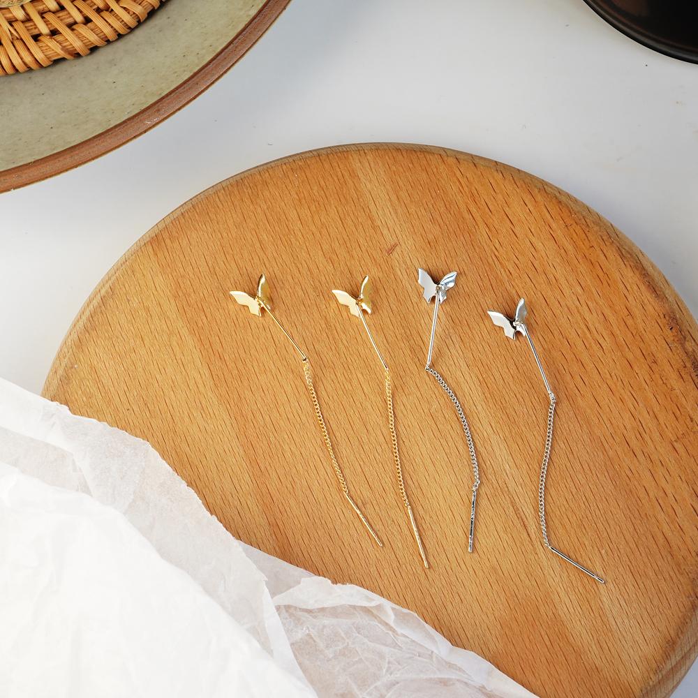 Brincos de Borboleta Femininos são Versáteis, Jovens e Elegantes Brincos da Moda com Pingente