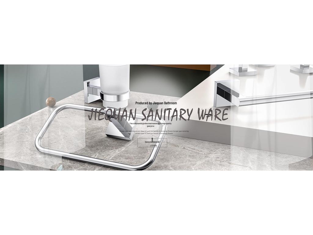 Zinc Alloy Multi-Hook Wall-Mounted Coat and Towel Rack for Kitchen and Bathroom