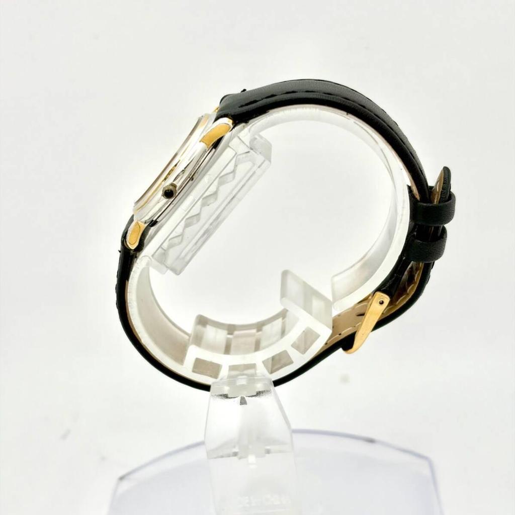 Used [NEW BATTERY] SEIKO Exceline Ladies Watch 4N20-0092 0N0062 New Belt Engraved