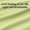 ROCKBROS Summer Cycling Face Mask Lightweight Breathable Cool Ice Silk Scarf With Glasses Holes Sunscreen Mask Cycling Headgear