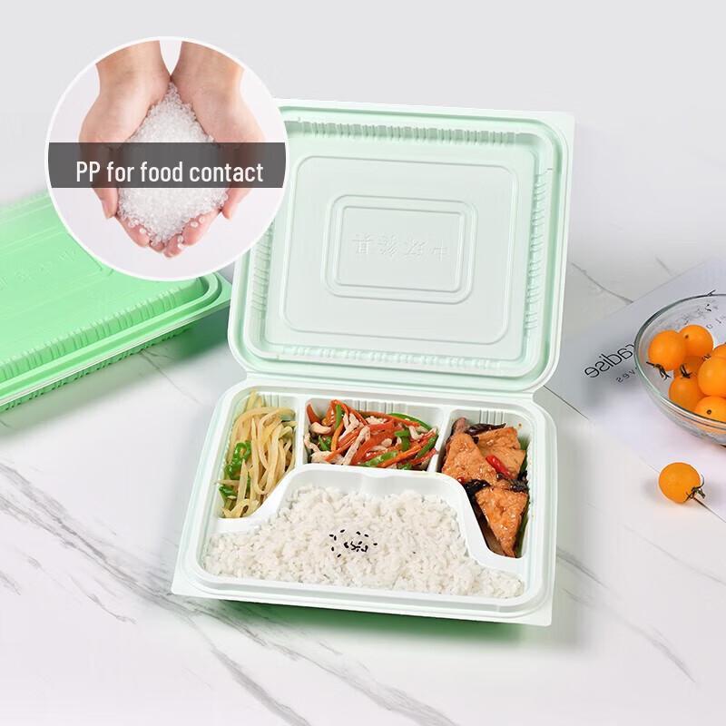 Temeiju Disposable Divided Meal Prep Containers