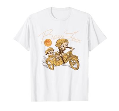 Betty Boop Born Free T-shirt