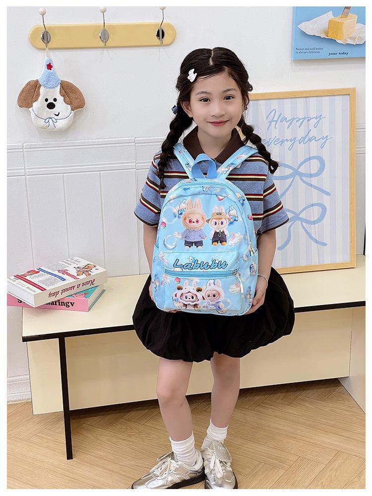 Cartoon Cute Children's Backpack: Stylish Kindergarten School Bag for Boys & Girls