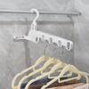 Portable Foldable Clothes Hanger: Essential 5-Hook Drying Solution for Travel, Business Trips, Hotels, Indoor & Outdoor Use