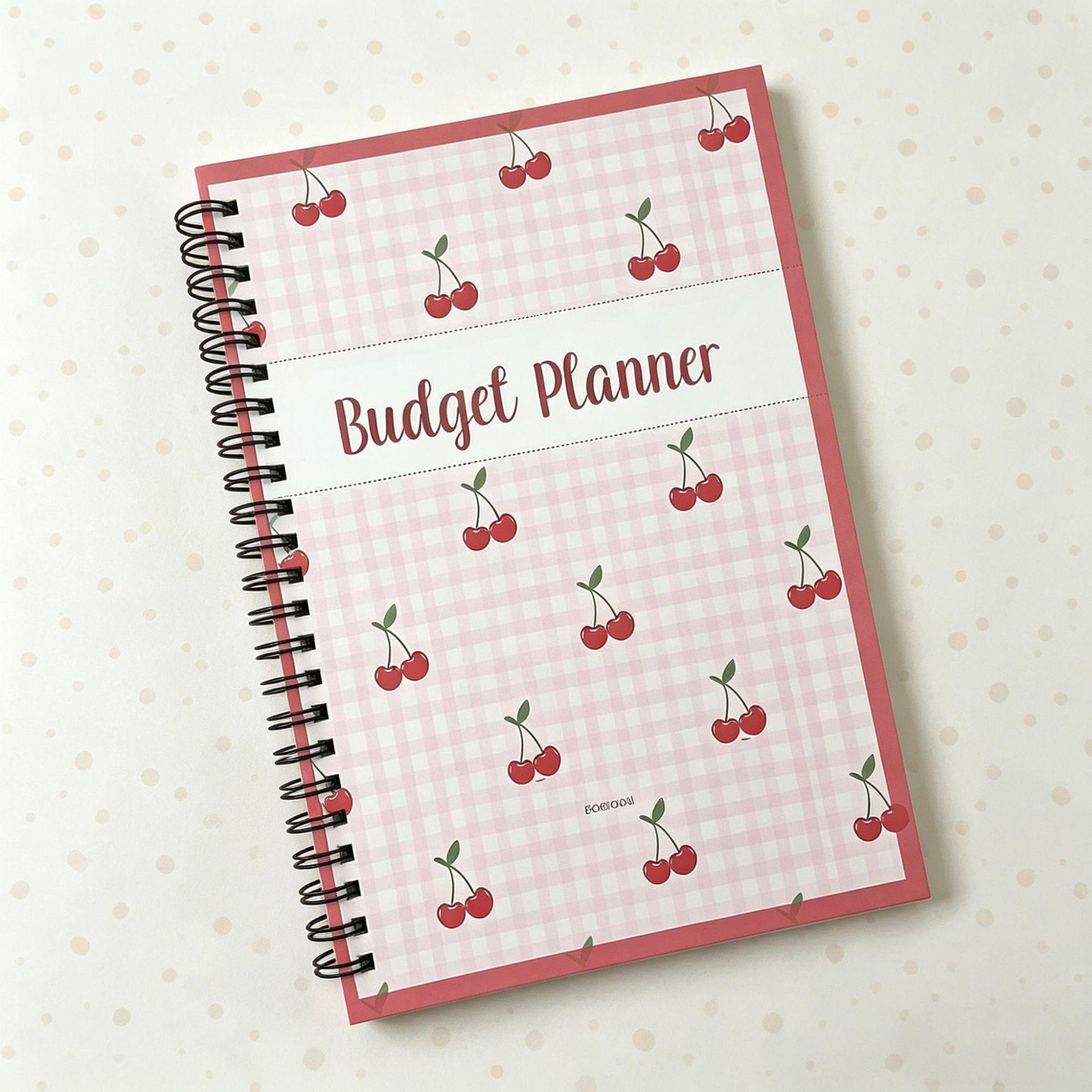 Cross-Border A5 Spiral Budget Planner Notebook