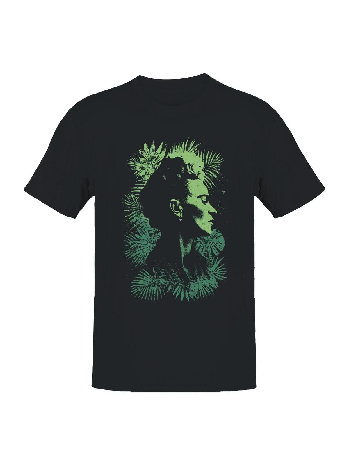 Tropical Artistic Portrait Design Men s T-shirt S