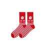 1 Pair New Santa Claus Men'S Socks Elk Tide Socks Christmas Tree Geometry Happy Funny Socks