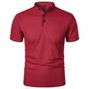 New Men's Fashion Slim Fit Short-Sleeve Solid Color Summer T-Shirt