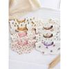 Ins Double-sided Cotton Waterproof Bib Crepe 360-degree Rotating Saliva Towel Children's Breathable Gauze Baby Bib