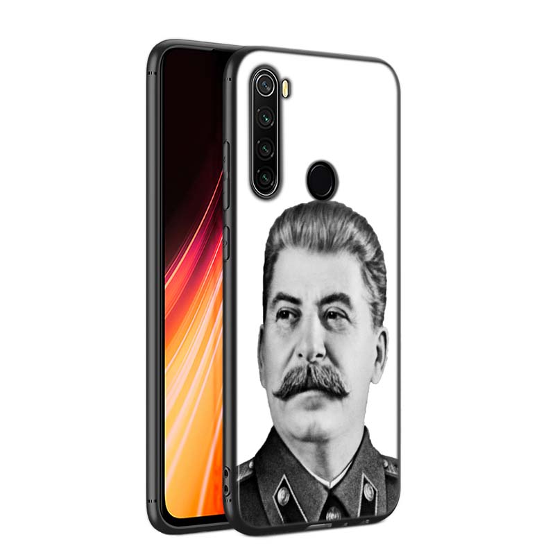 Черный силиконовый чехол «Сталин Советский Союз» для Xiaomi Redmi Note 9 9S Pro Max 8T 8 7 6 5 Pro 5A 4X4, чехол для телефона, сумка Redmi Note 4X(32GB)