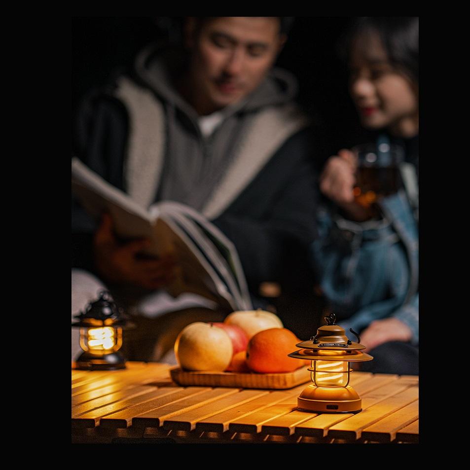 LED USB Desk Lamp Outdoor Emergency Flashlight Rechargeable Metal Vintage Hanging Camping Lamp Hanging Tent Lamp horse lantern