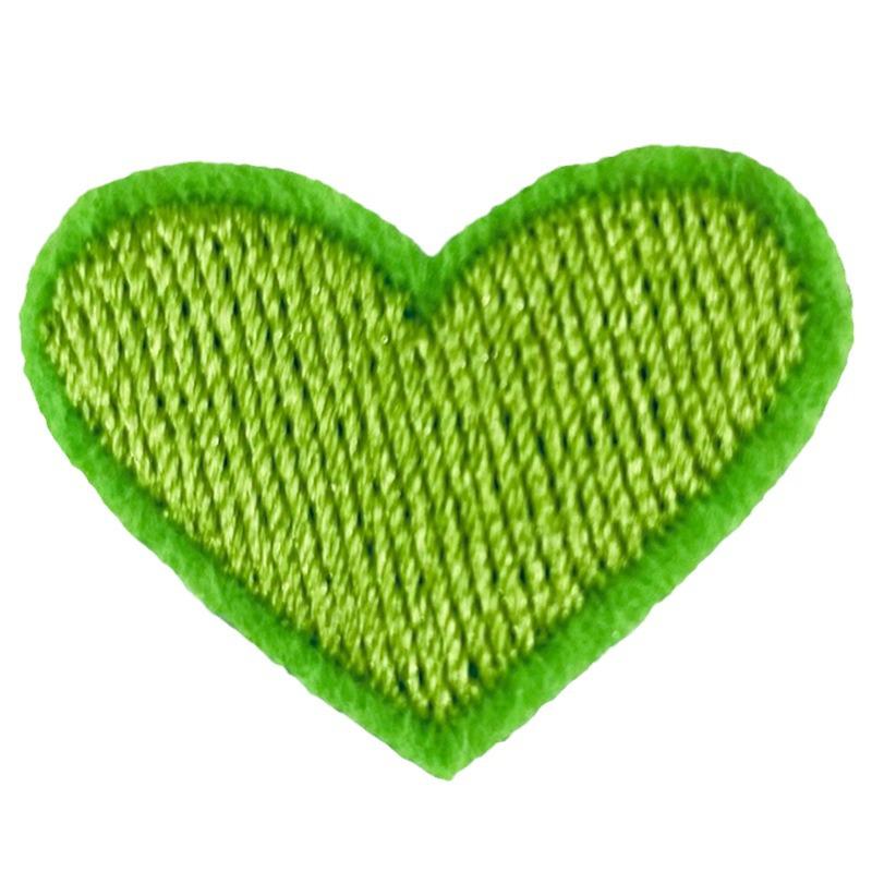 Heart Embroidery Iron-on Patch for Clothing, Shoes, Hats, and Bags