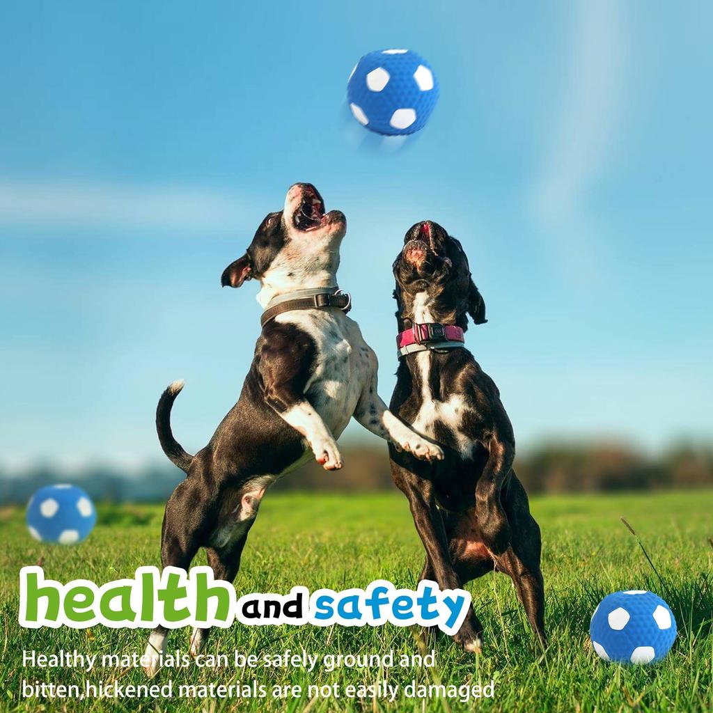 Pet Toy Football Rubber Pet Resistant Football Sports Toy