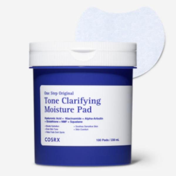 COSRX One Step Original Clarifying Moisture Pad Hydrating & Exfoliating Toner Pads 100 Sheets / 300ml