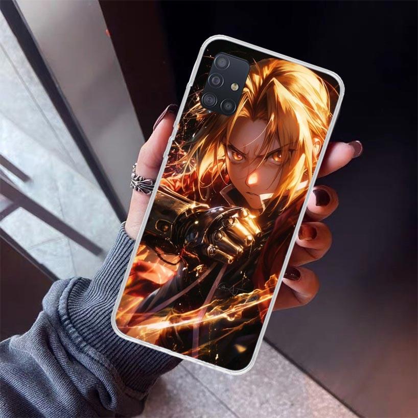 

Anime F-ullmetal A-Alchemist Phone Case For Samsung Galaxy A12 A52S A42 A32 A22 A51 A50 Note 20 Ultra 10 S10 Plus A71 A70 A31 A3 Samsung A02