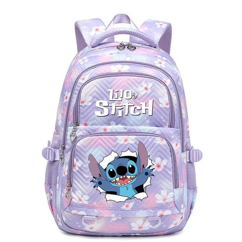 Teen Girl Student Schoolbag With Pattern Printed Backpack, Children'S Large-Capacity Schoolbag, Cute Cartoon