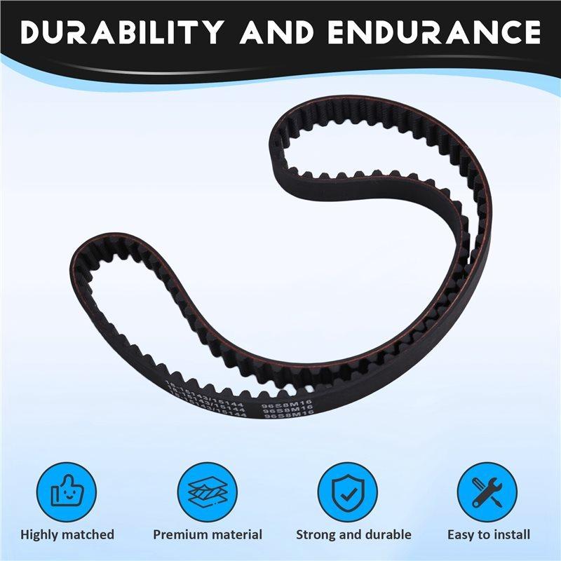 For F40 F50 F60 4 STROKE 1995-2004 Outboard Motor Timing Belt Part Numbers 60V-46241-00 62Y-46241 62Y-46241-00 60V-46241