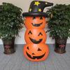 Halloween Inflatables White Ghost Scary Stacked Inflatable Pumpkins Horror Festival Theme Outdoor Courtyard Haunted House Prop