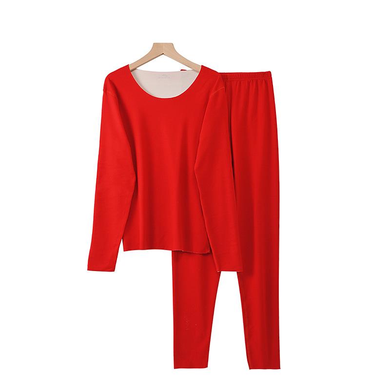 Imitation Cashmere Silk, Men's and Women's Thermal Underwear Set, Autumn Clothes, Autumn Pants, Men's Thin Autumn Clothes