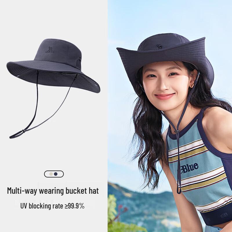 CAMEL Wide-Brim UV Protection Outdoor Hat