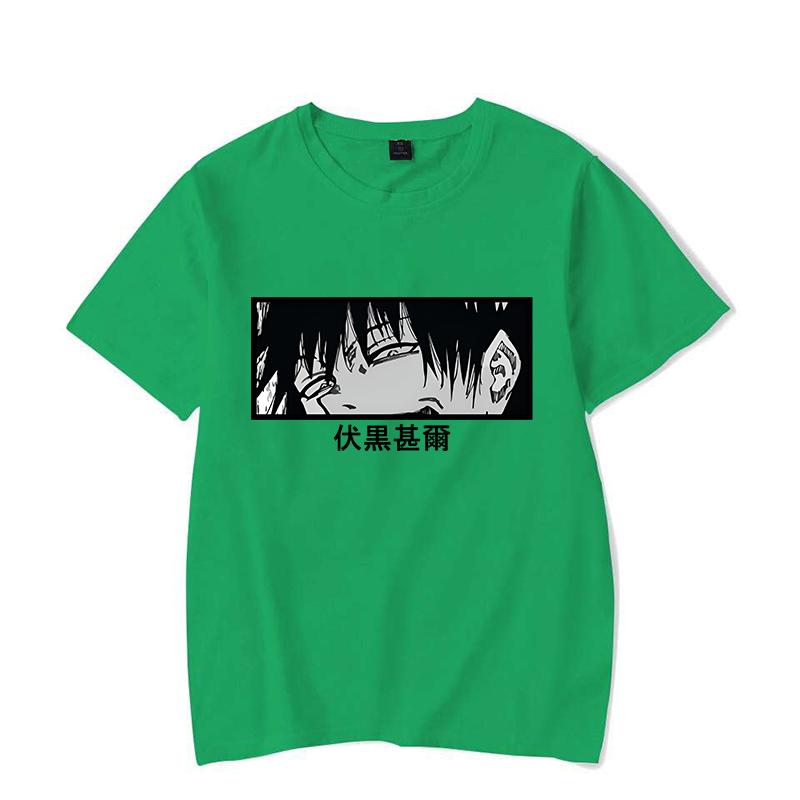 

Новое Аниме Смешная Футболка с Принтом Фушигуро Тоджи Женская Мужская Повседневная Летняя Прохладная Футболка Топы Большого Размера Футболки 4XL