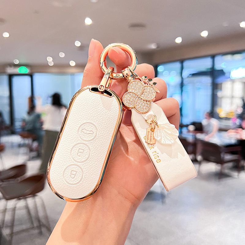 Applicable To Q Jie Key Set Huawei AITO Q Jie M7 M5 Bag M9 Car High-end M8 Shell Buckle for Men and Women