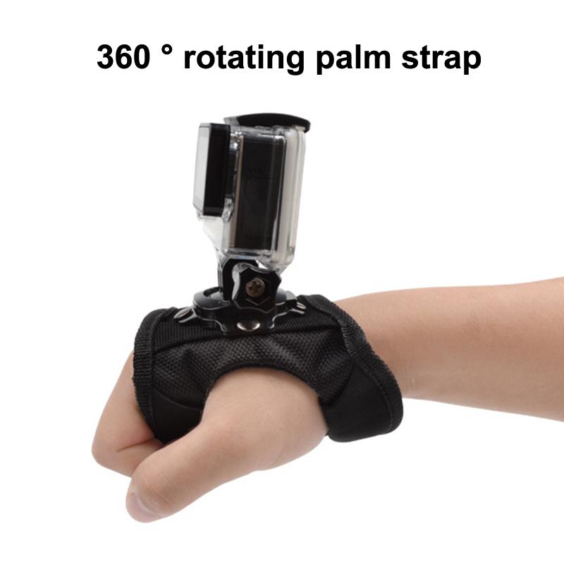 360° Rotation Glove Wrist Strap With Long Screw Wristband Mount For 13 12 11 10 9 8 7 6 5 Osmo Action 5 Pro Camera Accessories