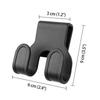 2-in-1 Hidden Car Hook Rear Seat Phone Holder For Electric Vehicle Model 3 Y BYD Universal Auto Interior Accessories
