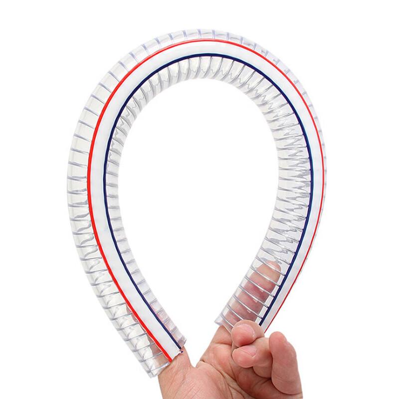 PVC Transparent Steel Wire Reinforced Drainage Hose