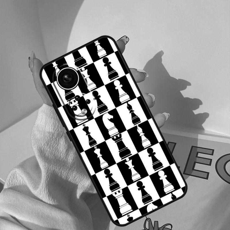 Chess Case For Honor Magic 8 7 6 5 Pro Cover For Honor X9c X9b X9a X8a X8b 50 70 90 200 400 Lite