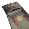 Linen Cloth Tarot Deck Holder Organizer Table Cloth Divination Bag Storage Pouch For Travel Carrying And Safekeeping