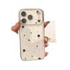 Starry Black & White Soft Transparent Phone Case for Apple iPhone 7/8 Plus, 11, 14, 15, 16, 17, and 17 Pro Max.